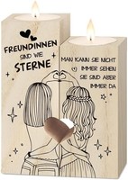 KerzenstäNder Geschenk FüR Freundin Beste Freundin Deko Wohnaccessoire 0,115 Kg