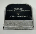 Vintage Texaco Advertising tape measure oil and gas collectible industrial lube