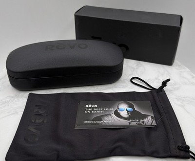 Revo Black Clamshell Sunglasses Case (g11) CASE ONLY NO GLASSES