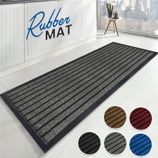 Indoor Outdoor Floor Mats Heavy Duty Non Slip PVC Rubber Door Mat Kitchen Rugs