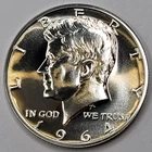 1964 Gem Proof Kennedy Half Dollar 90% Silver