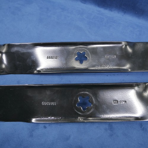 (2) HUSQVARNA OEM 586918102 BAGGING BLADES. OEM- ORIGINAL EQUIPMENT MFG. - Picture 8 of 9
