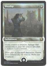 Worship Foil R Signature Spellbook: Gideon 7 LP