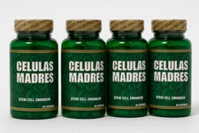 4   Celulas Madres 240 Caps | Stem Cell & Spirulina AFA Formula BIOXTRON HOMBRE