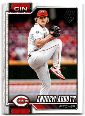 2026 Topps Series 1 Andrew Abbott Cincinnati Reds #218