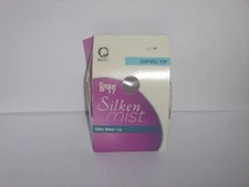 Leggs Silken Mist Pantyhose - Control Top - Sheer Leg - Nude - Size Q - 29608