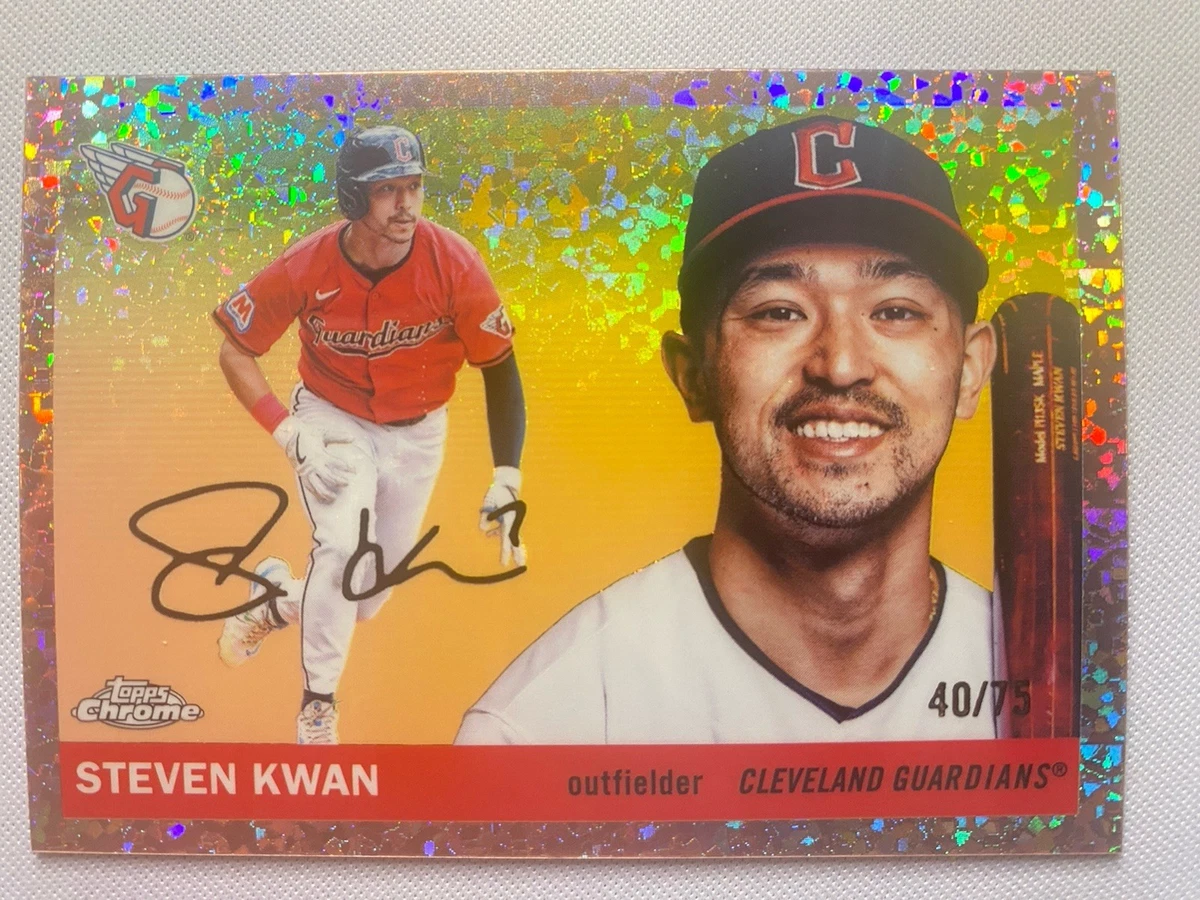 スティーブン　クワン　topps stadium club ルーキー　サイン Steven Kwan Trading Cards for sale | eBay