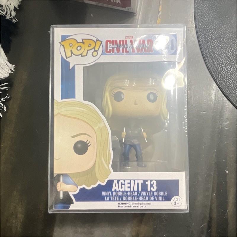 Funko Pop! Marvel Captain America Civil War Agent 13 Bobble-Head Vinyl #131