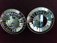 Silver Wall Mirror Decorative Round Mirrors for Any Space Home Decor 10 In ~ New