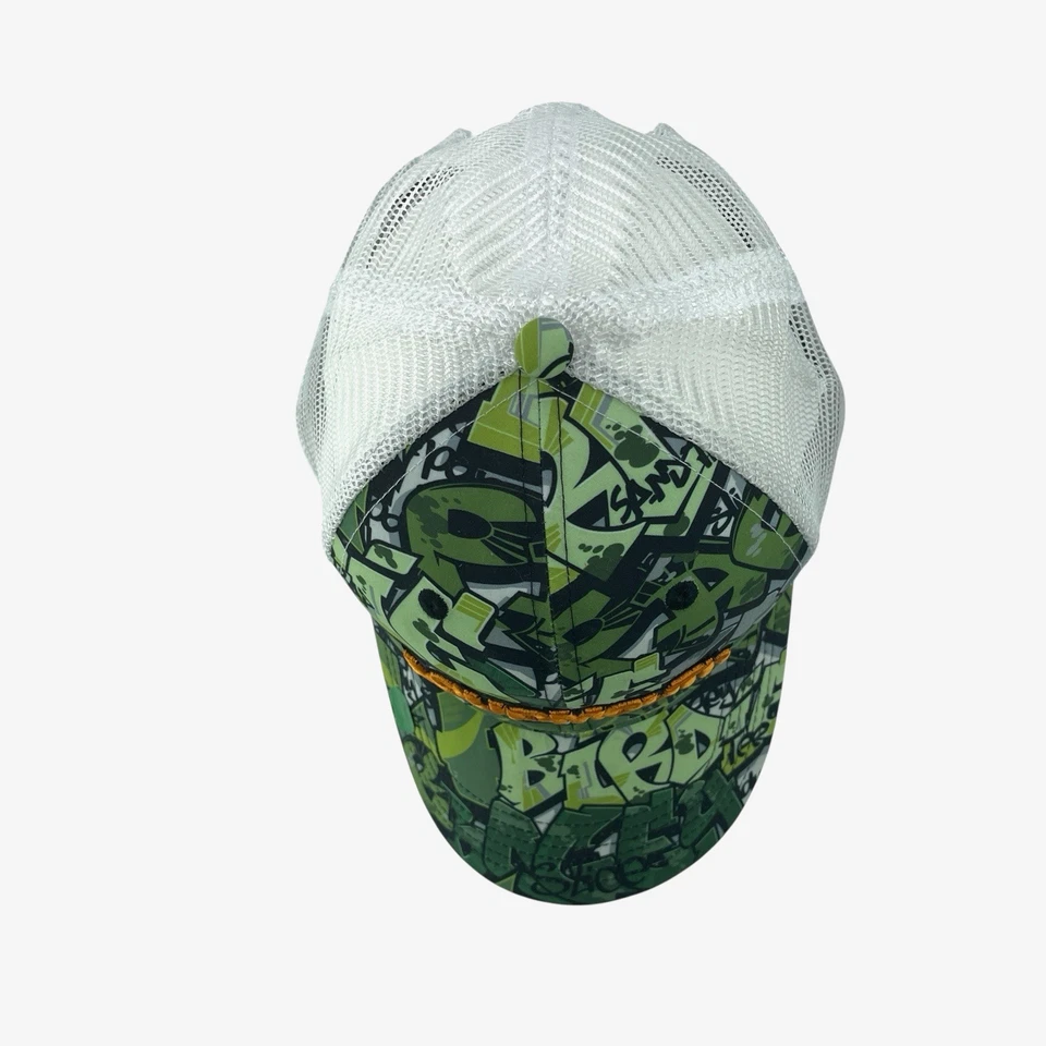 Sombrero de Golf Loudmouth Grafitti Gráfico Verde Cómic Snapback Ven a Jugar Foto 2 de 4
