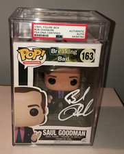 Bob Odenkirk Breaking Bad #163 Better Call Saul Goodman Signed Funko Pop PSA