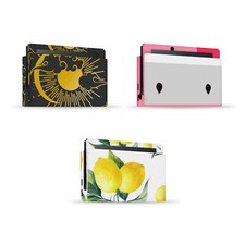 OFFICIAL HAROULITA ART MIX VINYL SKIN DECAL FOR NINTENDO SWITCH CONSOLE  DOCK