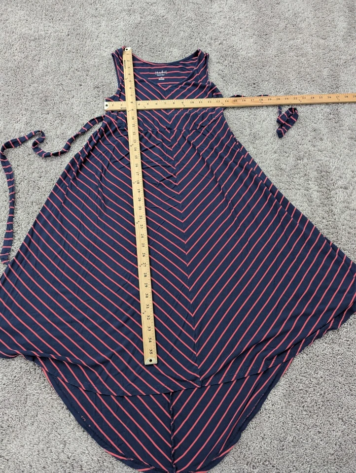 Vestido de maternidad Ingrid & Isabel para mujer extra pequeño sin mangas a rayas Foto 3 de 4