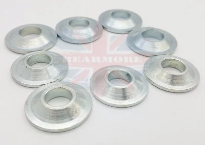 BEARMORE 1/2" Imperial Misalignment Spacers for Rod Ends Bearings Metal – 2pc 4pc 8pc