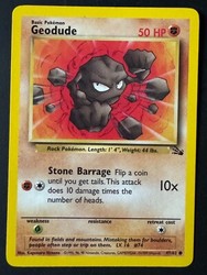 Geodude 47/62 Fossil Common
