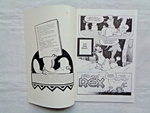 Nervous Rex No. 2 November 1985 Blackthorne Publishing First Printing NM (9.4) - Picture 3 of 8