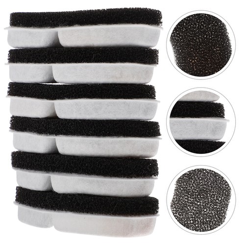 6 Pcs Trinkbrunnen Für Haustiere Ersatzfilter Wasserbrunnen Wasserspender