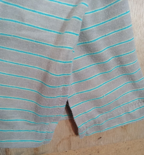 Vintage Poloshirt Golf PEABLE Beach XXLT Herren MINT GRÜN Streifen Korea J103 - Bild 11 von 12