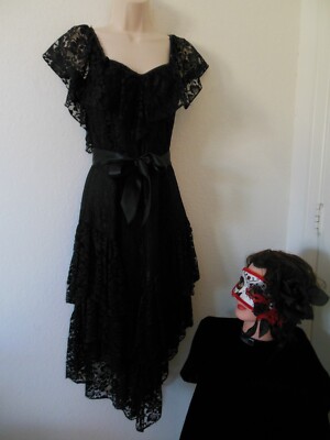 Day of the Dead Costume Black Lace Dress Sugar Skull Mask Velvet Shawl Sz 5 | eBay Day of the Dead Costume Black Lace Dress Sugar Skull Mask Velvet Shawl Sz 5 | eBay