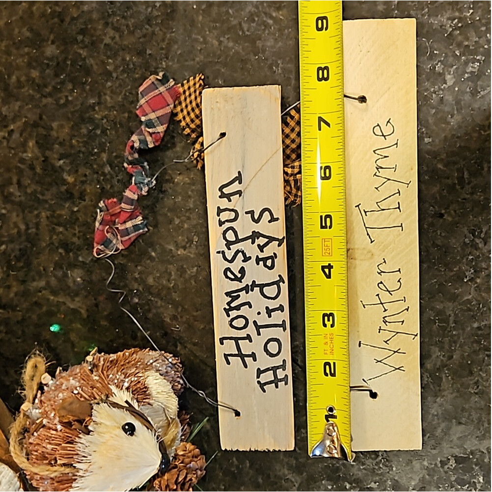 Lot of Rustic Christmas Decorations eBay