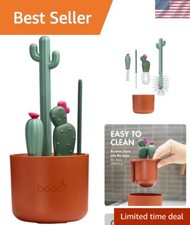 Cute Cacti Bottle Cleaning Brush Set - Essential for Baby Bottles  Accessories
