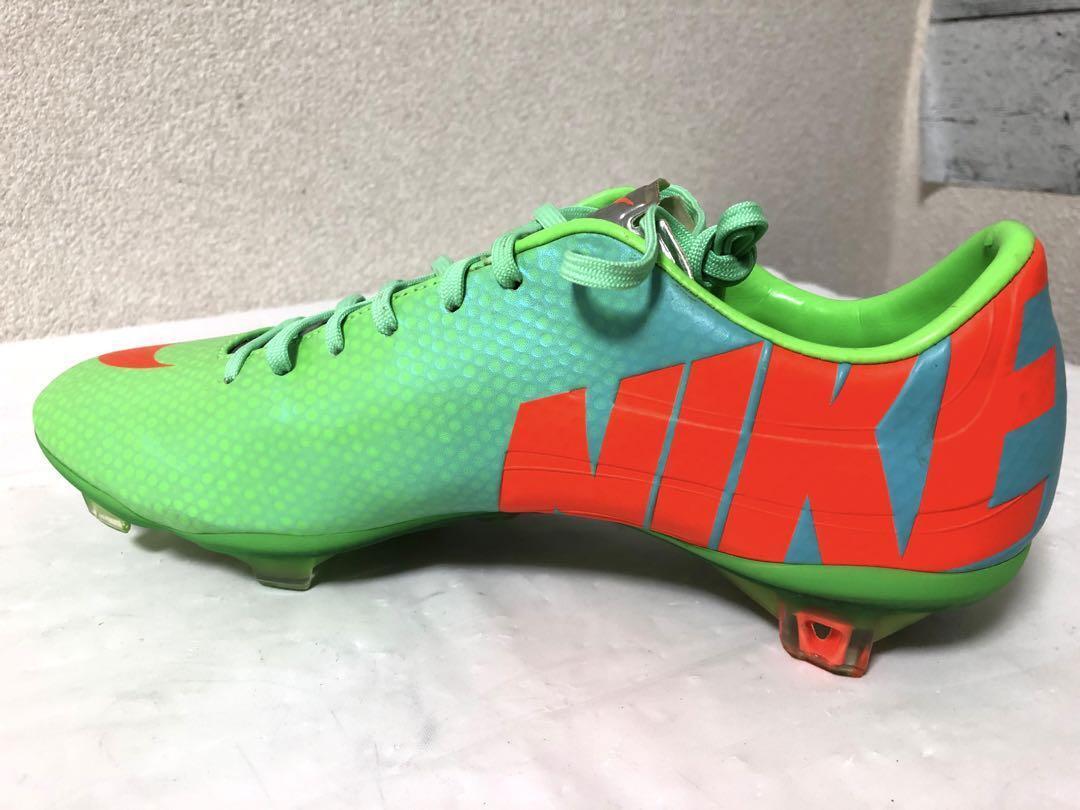 Nike Mercurial Vapor IX FG Soccer Cleats US 8 Green Lime Nike Mercurial Vapor IX FG Soccer Cleats US 8 Green Lime