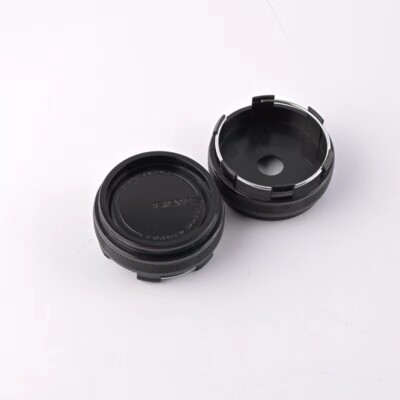 4pcs 60mm for RAYS VOLK Matte Black Alloy Wheel Center Caps Hub Caps Rim TE37
