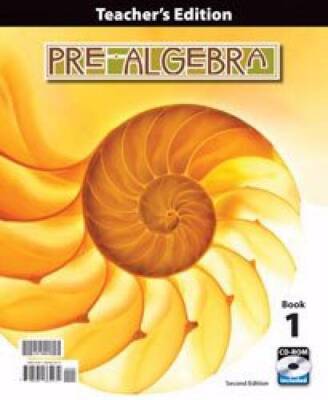 Pre-Algebra, Teacher's Edition, 2nd Edition - Hardcover - GOOD