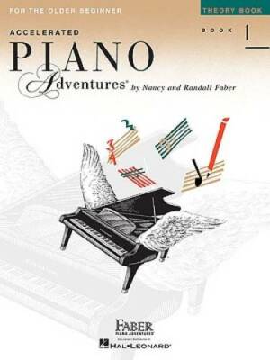 Accelerated Piano Adventures for the Older Beginner: Theory Book 1 - GOOD