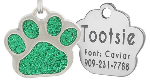 Personalisiertes Haustierausweis-Etikett, Hunde-Tag, Katzen-Tag, maßgeschneidertes Katzen-Tag, leicht zu lesen, Haustier-Tag - Bild 14 von 30