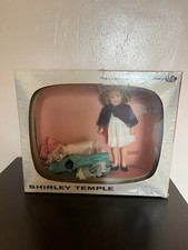 Vintage Ideal Shirley Temple Doll TV Case 12 IN Doll Wardrobe TV Gift Set Box