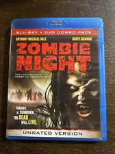 ZOMBIE NIGHT,NEW! BLU-RAY & DVD 2 SET,UNRATED,Daryl Hannah,Michael Hall ,Horror