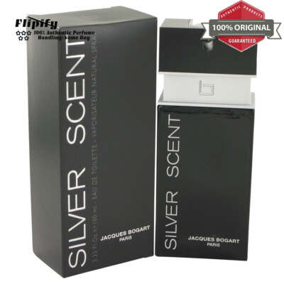 Silver Scent Cologne 3.4 oz EDT Spray for Men by Jacques Bogart