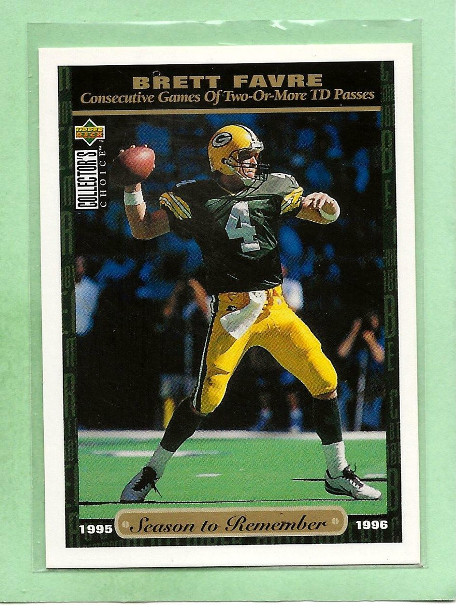 BRETT FAVRE - 1996 Collector's Choice - 