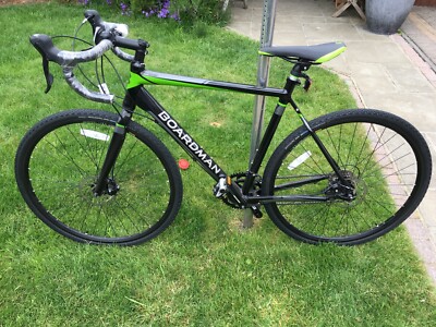 Mens Boardman black/green road bike excellent condition UK