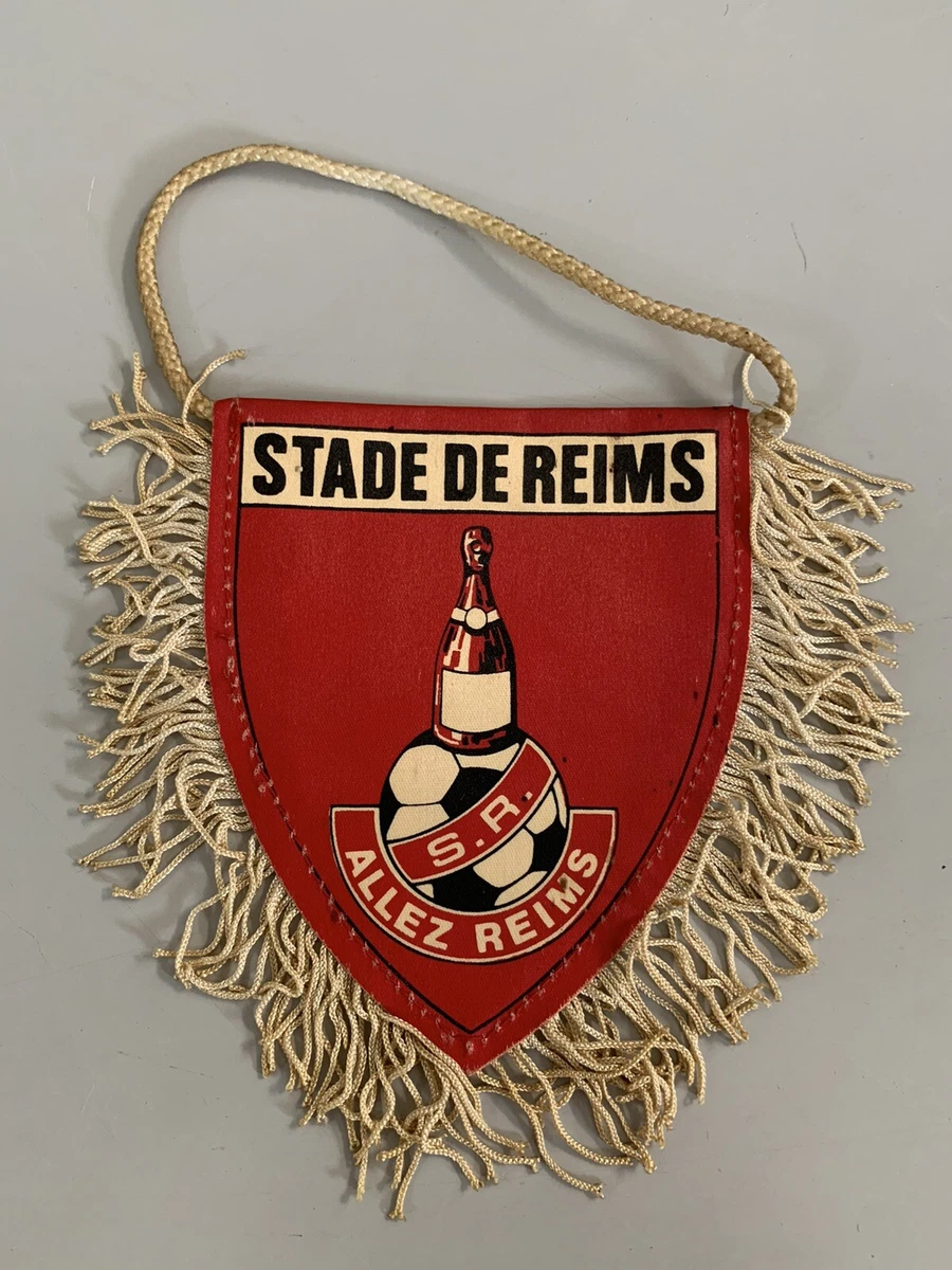 Grand Fanion Vintage Stade De Reims – Collection Club Français Années 1990/2000