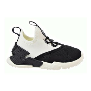 nike huarache drift white and black