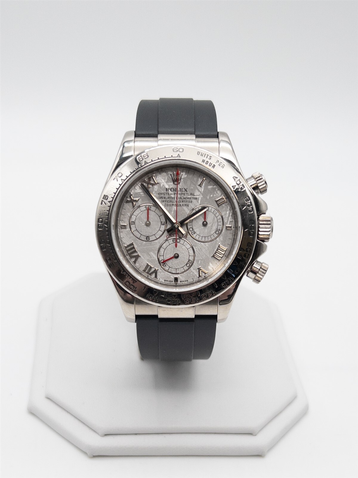 Meteorite Daytona Oro Bianco Quadrante Grigio Vendesi Rolex