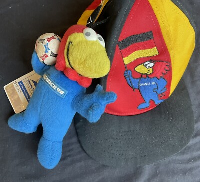 フランス98 マスコット ぬいぐるみ 2pc FOOTIX France 98 Mascot FIFA Football World Cup Plush Doll