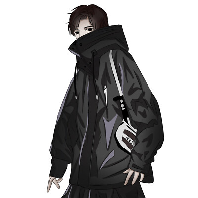 Niepce Men's i-Tech Techwear Streetwear Jacket Techwear Windbreaker Coat
