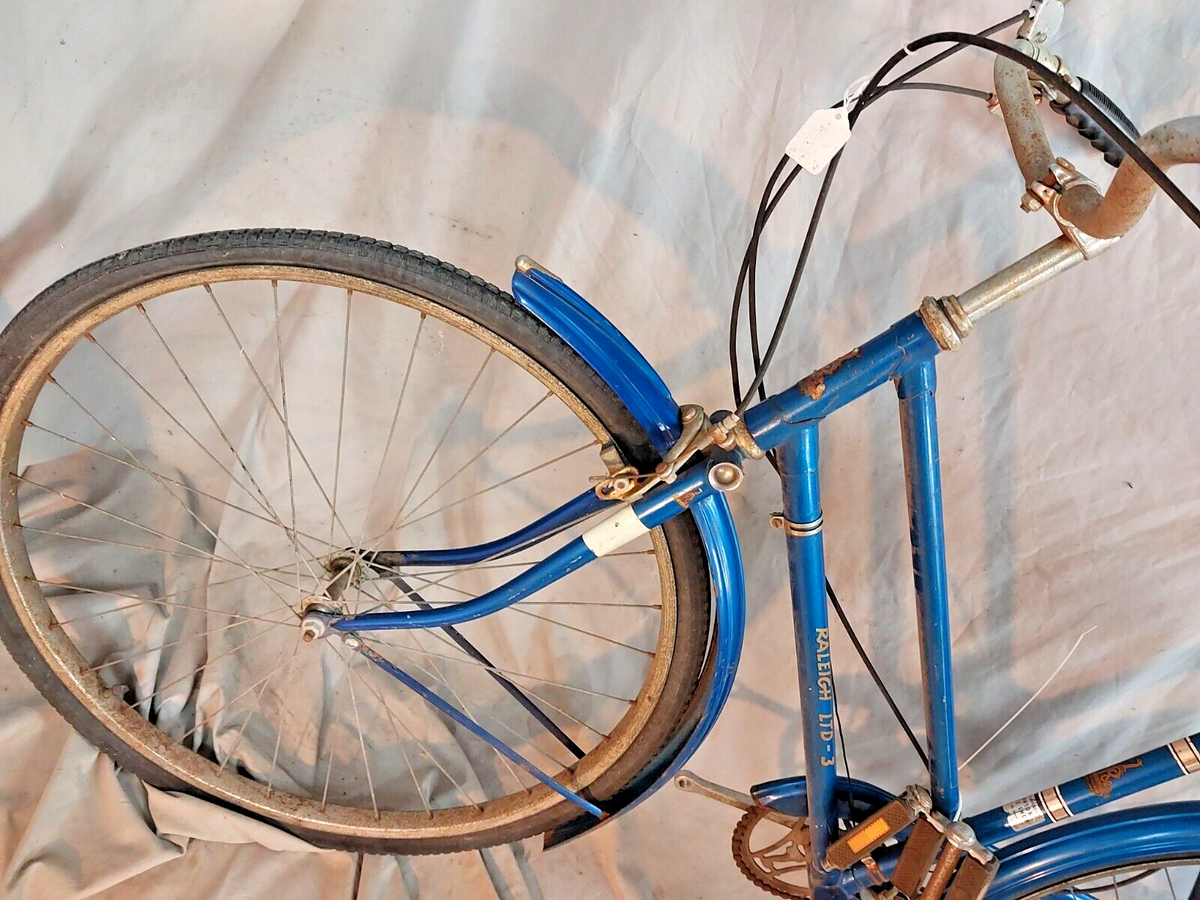 1965 Raleigh LTD-3 Vintage Cruiser Bike 51cm Small 3 Speed Steel