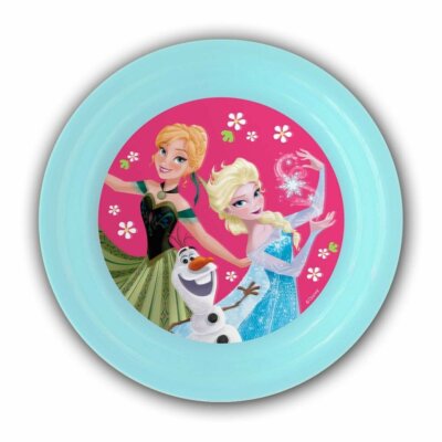 Frozen Die Eiskönigin Teller Kunststoff Kinderteller Mädchen Elsa Pixar Kinder