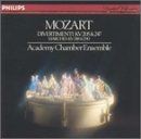 Mozart:Divertimenti [US-Import] von Academy Chamber | CD | Zustand sehr gut