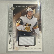 2024-25 Upper Deck Ultimate Collection - Brendan Brisson #171 /299 (RC, MEM)