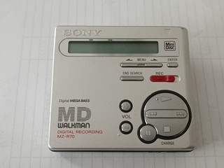 Sony MD Walkman MZ R70 Läuft