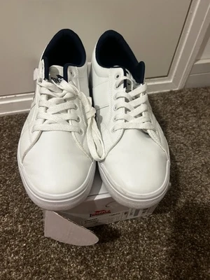 Lonsdale London Men's New sham sneakers In White  Uk Size 12 - Image 1 of 4