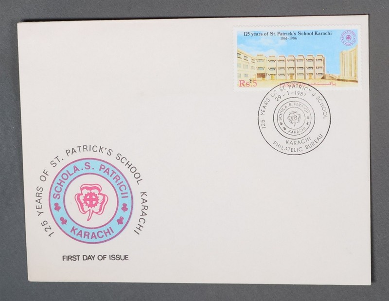 MayfairStamps Pakistan FDC 1987 St. Patrick's School Karachi Anniversary First D