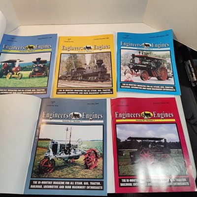 Engineers & Engines Magazine   Lot of 5 Issues (2005)   Feb/Mar, Apr/May, Jun/Ju