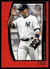 2009 Topps Unique Alex Rodriguez Red SP #d/1199 New York Yankees