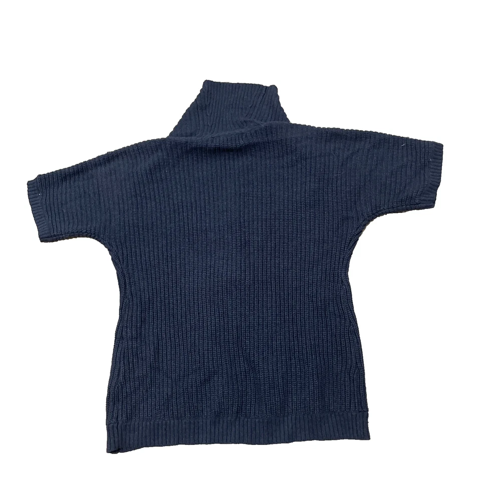 Cárdigan Karen Scott Cuello Chal Para Mujer S Gris Grueso Tejido Manga Corta Preppy S Foto 2 de 4